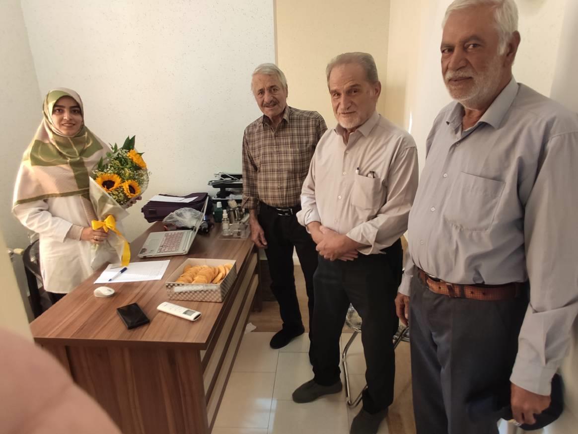 تجلیل از پزشک مستقر در خانه امید بازنشستگان محلات