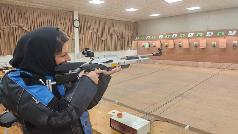 برگزاری مسابقات تیراندازی با تفنگ بادی بازنشستگان کشوری استان مرکزی