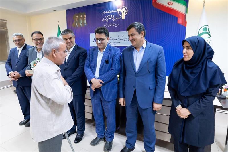 مرتضی احمد لو  ؛ بازنشسته نمونه استان مرکزی در محور ایثار و فداکاری