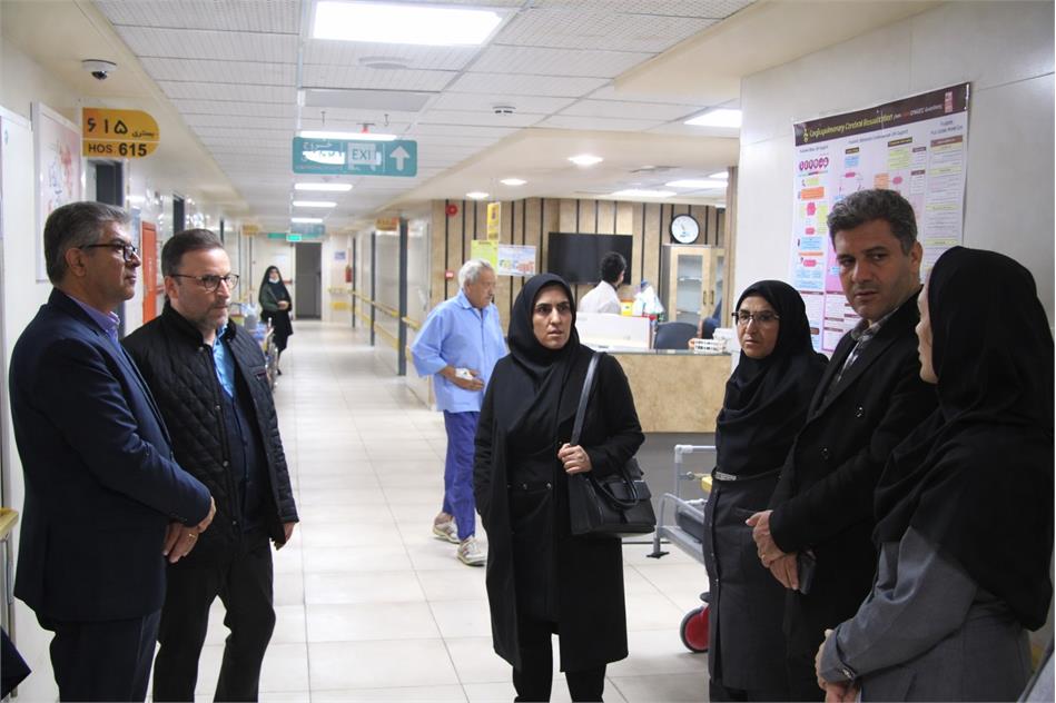 بازدید میدانی خدمات VIP  بیمارستان‌های دولتی ویژه بازنشستگان کشوری در اراک