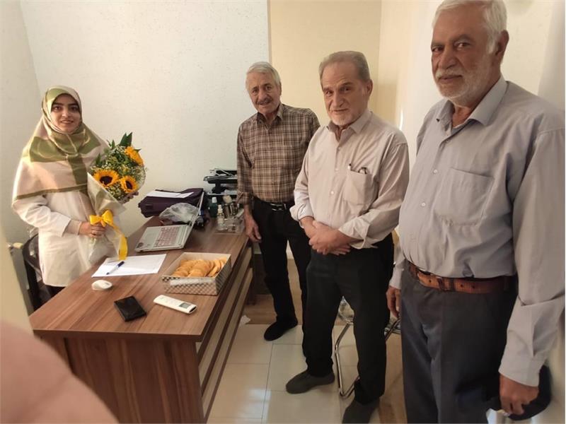 تجلیل از پزشک مستقر در خانه امید بازنشستگان محلات